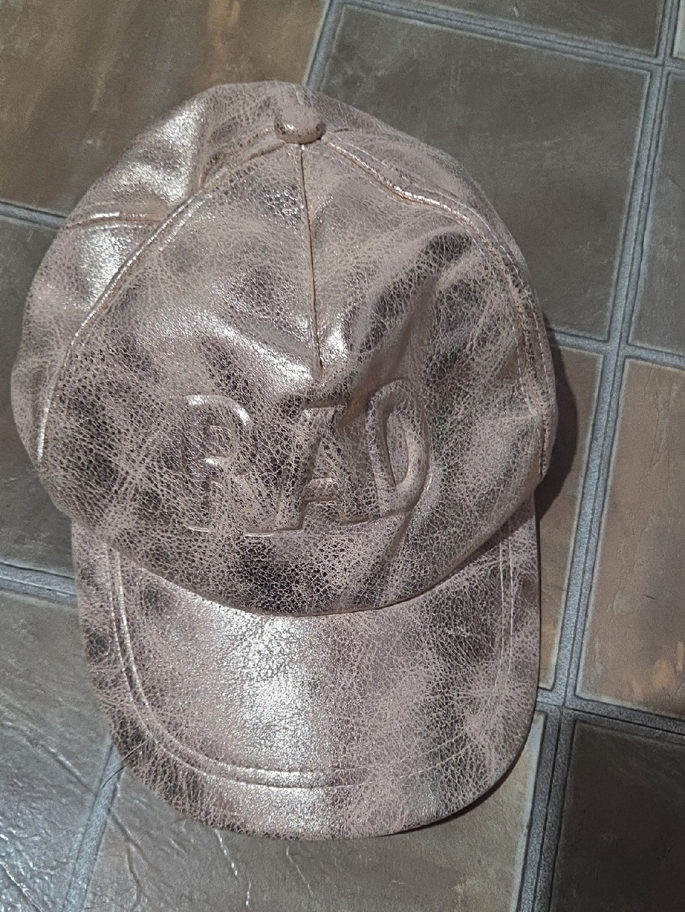 free press Metallic Rose Baseball Cap